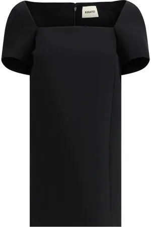 Khaite Femme, Robes, Noir, Taille: 36 FR Robe Élégante Épaules Dénudées