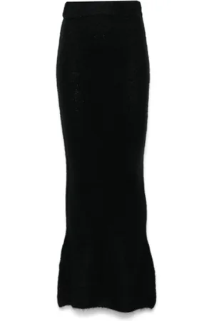 Entire Studios Femme, Jupes, Noir, Taille: 36 FR Jupe Tube en Maille