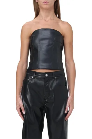AMIRI Femme, Tops, Noir, Taille: 40 FR Pull en tricot élégant avec détails côtelés