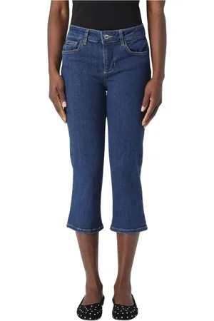 Liu Jo Femme, Jeans, Bleu, Taille: W27 Jean Court Élégant