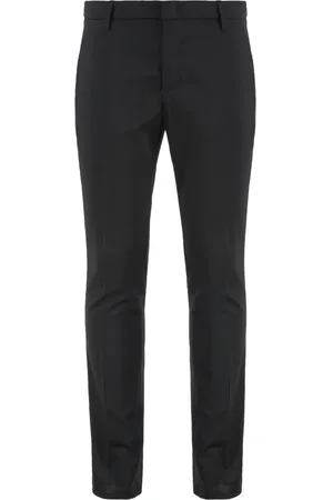 Dondup Homme, Pantalons, Noir, Taille: W31 Pantalon en laine vierge avec poches