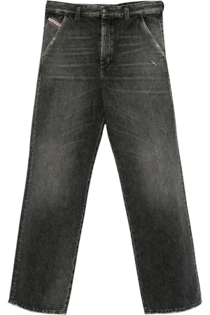 Diesel Homme, Jeans, Noir, Taille: W30 Pantalon Chino en Denim Noir