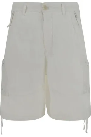 Ten Cate Homme, Shorts, Blanc, Taille: 46 FR Shorts Cargo Ajustables avec Poches Multiples