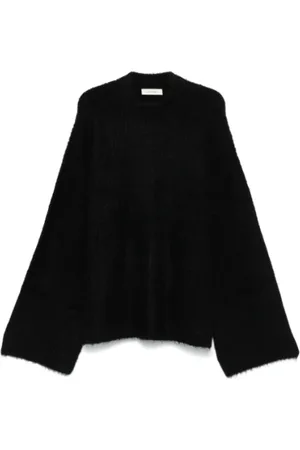 Entire Studios Femme, Pulls, Noir, Taille: 36 FR Pull Col Rond en Tricot Chunky