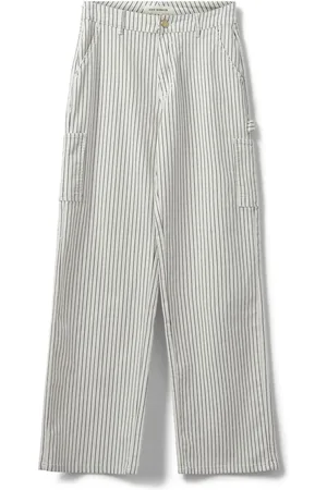 Sofie Schnoor Femme, Pantalons, Multicolore, Taille: 44 FR Pantalon à Rayures Inspiré Cargo