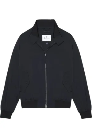 Aquascutum Homme, Vestes, Bleu, Taille: XL Veste Stretch Harrington Déperlante