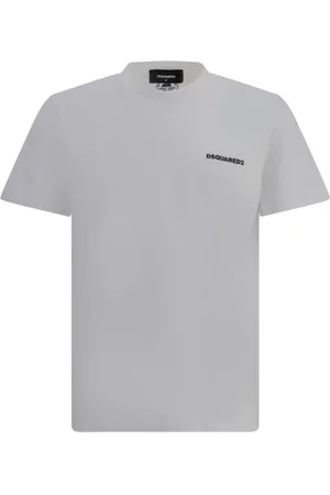 Dsquared2 Homme, Tops, Blanc, Taille: M T-shirt de Tennis avec Monogramme Iconique