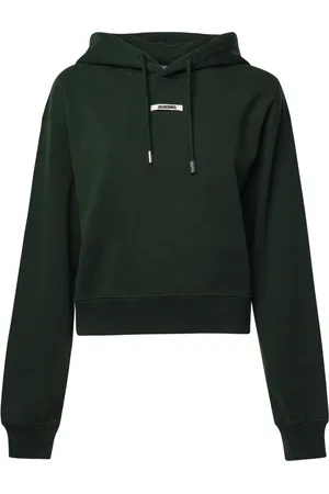 Jacquemus Femme, Sweatshirts et sweats à capuche, Vert, Taille: 40 FR Pulls à capuche Gros Grain élégants