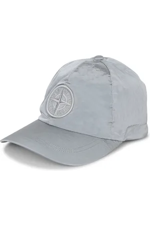 Stone Island Homme, Accessoires, Gris, Taille: L Metallic Nylon Baseball Cap Urban Appeal