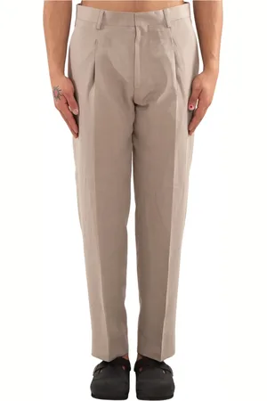 COSTUMEIN Homme, Pantalons, , Taille: M Pantalon en lin plissé en Y11702