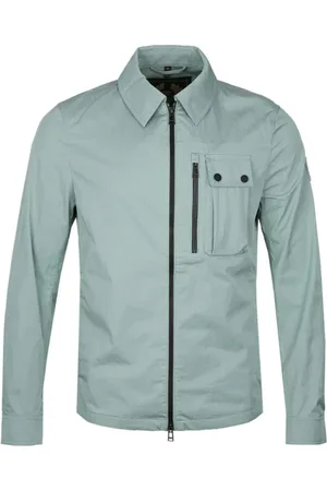 Belstaff Homme, Vestes, Vert, Taille: M Vestes élégantes pour toutes les occasions