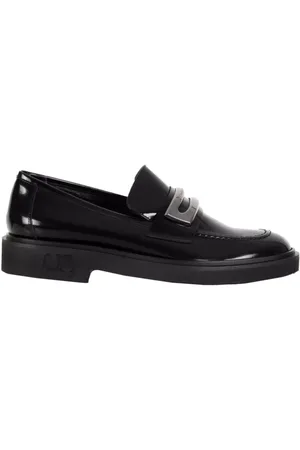 Casadei Femme, Chaussures, Noir, Taille: 38 EU Mocassins noirs vernis