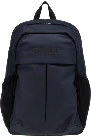 HUGO BOSS Homme, Sacs, Bleu, Taille: ONE Size Sac à Dos Élégant Bleu