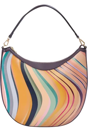 Paul Smith Femme, Sacs, Multicolore, Taille: ONE Size Sac Hobo en Cuir Dusky Swirl