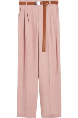 Max Mara Femme, Pantalons, Rose, Taille: 36 FR Pantalon Rose Siamese
