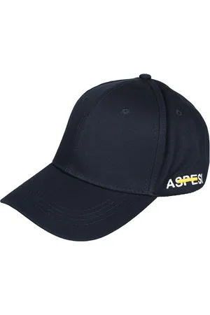 Aspesi Homme, Accessoires, Bleu, Taille: ONE Size Casquette de baseball bleue design élégant