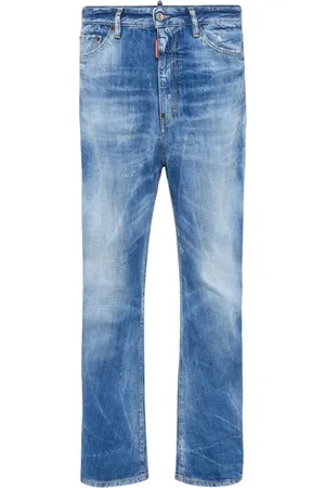 Dsquared2 Homme, Jeans, Bleu, Taille: XL Jeans Denim Élégants
