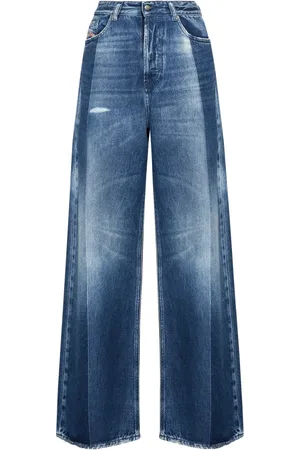 Diesel Femme, Jeans, Bleu, Taille: W28 Coupe décontractée jeans en denim bicolore