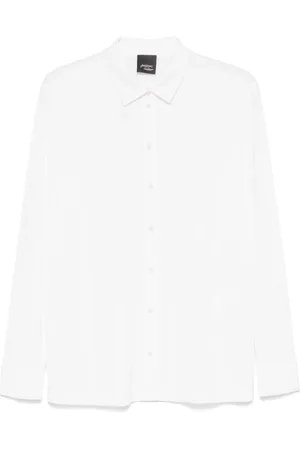 Persona by Marina Rinaldi Femme, Blouses et Chemises, Blanc, Taille: 38 FR Polo Blanc 