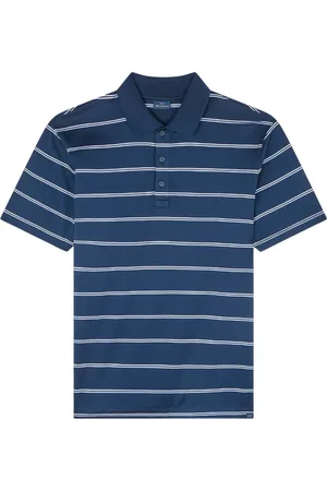 Paul & Shark Homme, Tops, Bleu, Taille: L Polo rayé en jersey de coton