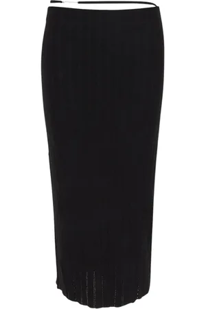 Jacquemus Femme, Jupes, Noir, Taille: 36 FR Jupe Pralù en viscose