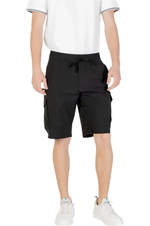 HUGO BOSS Homme, Shorts, Noir, Taille: 2XL Shorts Bermuda Cargo Moderne