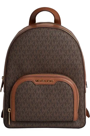 Michael Kors Femme, Sacs, Brun, Taille: ONE Size Sac à dos en toile imprimée Jaycee