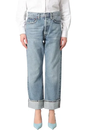 AGOLDE Femme, Jeans, Bleu, Taille: W25 Vintage Cuffed Jeans