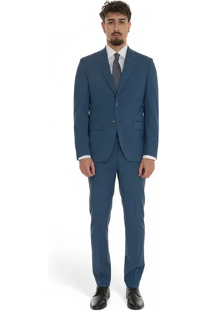 PAOLONI Homme, Costumes, Bleu, Taille: M Costume Élégant pour Homme
