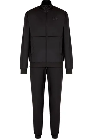 EA7 Homme, Sport, Noir, Taille: S Ensemble de Sport Noir