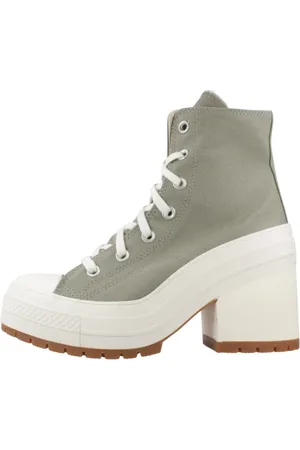Converse Femme, Chaussures, Vert, Taille: 38 EU Platform Chuck 70 Deluxe Baskets