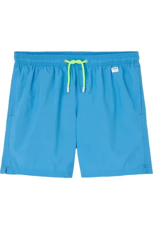 MC2 SAINT BARTH Homme, Maillots de bain, Bleu, Taille: L Maillot de bain bleu fluorescent avec cordon