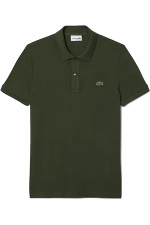 Lacoste Homme, Tops, Vert, Taille: S Slim Fit Piqué Polo Original L.12.12