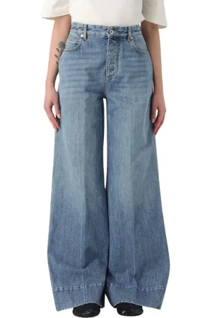 Bottega Veneta Femme, Jeans, Bleu, Taille: 32 FR Jean Large Bleu Femme
