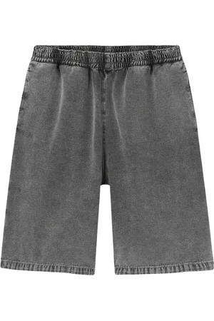 American Vintage Homme, Shorts, Gris, Taille: L Shorts Décontractés avec Taille Élastique