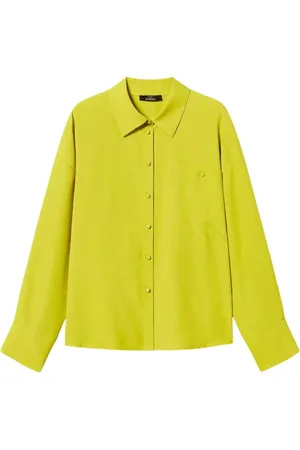 Twin-Set Femme, Blouses et Chemises, Vert, Taille: 36 FR Chemise Verte Collection Actitude Revive