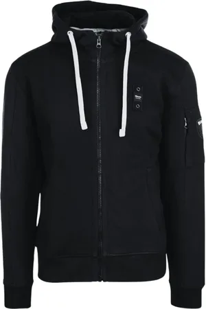 Blauer Homme, Sweatshirts et sweats à capuche, Noir, Taille: M Sweat à capuche Cardinton Noir