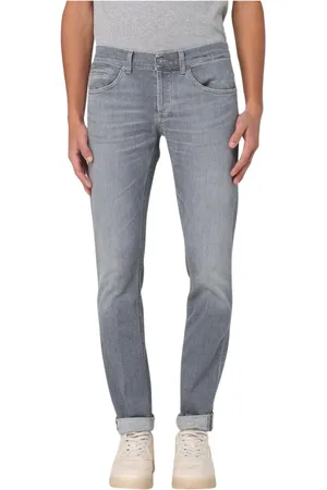 Dondup Homme, Jeans, Gris, Taille: W31 Jean Slim Fit Casual Gris