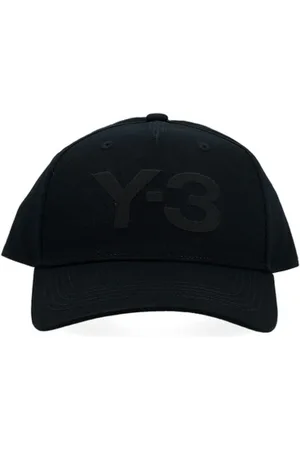 Y-3 Homme, Accessoires, Noir, Taille: ONE Size Casquette Noire avec Logo