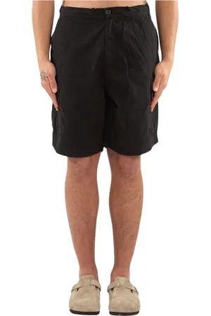 Garment Workshop Homme, Shorts, Noir, Taille: M Ripstop Cargo Shorts