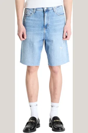 Tommy Hilfiger Homme, Shorts, Bleu, Taille: W31 Short Bermuda en Denim Bleu