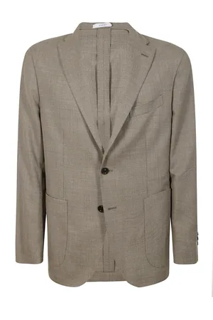 Boglioli Homme, Vestes, Brun, Taille: 4XL Veste Marron Ajustée pour Homme
