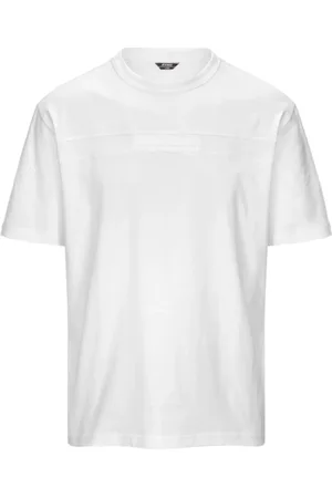 K-Way Homme, Tops, Blanc, Taille: XS T-shirt Homme en Jersey de Coton Col Rond