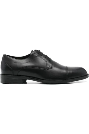 HUGO BOSS Homme, Chaussures, Noir, Taille: 43 EU Derby Noires à Lacets
