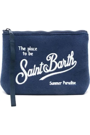 MC2 SAINT BARTH Homme, Sacs, Bleu, Taille: ONE Size Sac Pochette Bleu Aline Sponge