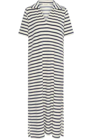 Part Two Femme, Robes, Multicolore, Taille: 36 FR Robe Chemise Rayée Oceana et Eggnog