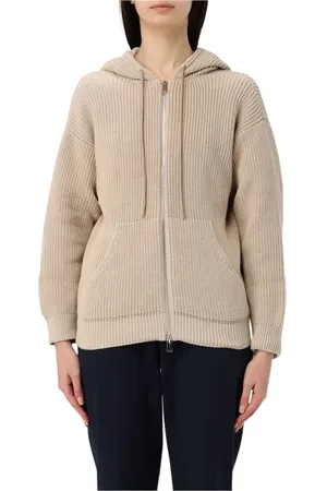 add Femme, Sweatshirts et sweats à capuche, , Taille: 40 FR Sweat à Capuche ZipUp Crème