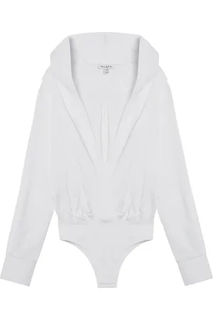 Alaïa Femme, Tops, Blanc, Taille: 36 FR Chemise à manches longues