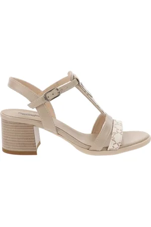 Nero Giardini Femme, Chaussures, , Taille: 35 EU Sandales Femme en Cuir Style Élégant