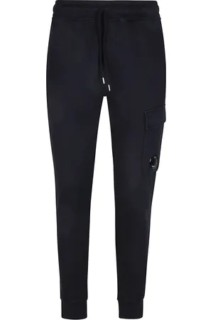 C.P. Company Homme, Pantalons, Bleu, Taille: M Fleece Cargo Sweatpant
